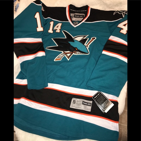 Reebok Other - NWT stitched Reebok SanJose Sharks Cheechoo Jersey